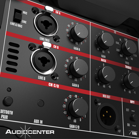 MA15 1x15'' 1600 Watt Aktif Hoparlör