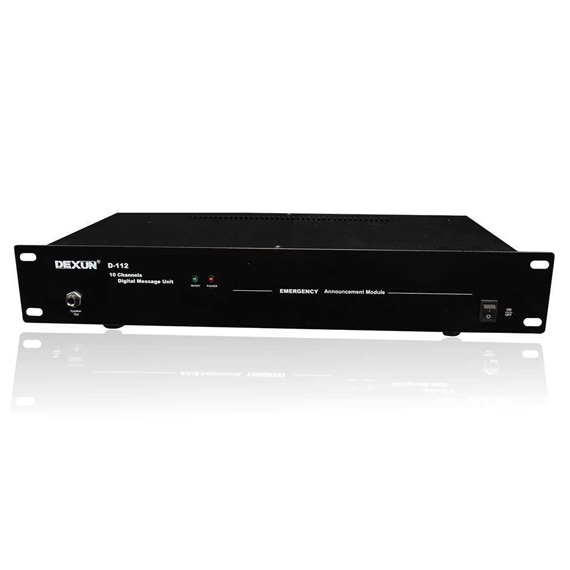 D 112 10 Kanal Ses Kayıtlı Mesaj Ünitesi