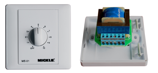 MS01 50 Watt Sıva Altı Volüm Kontrol Paneli