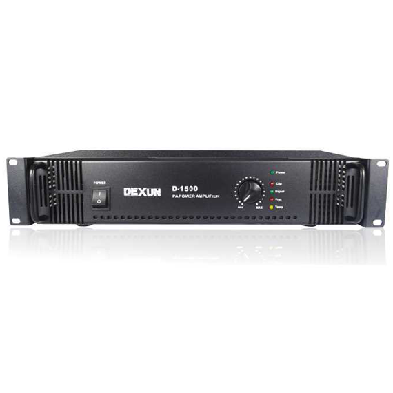 D 1500 70/100V 500 Watt Power Amfi