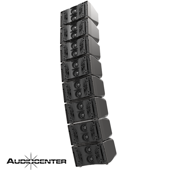 1x4 Box Array AUDİO CENTER - BUTTERFLY 4PRO 1x4'' LF 2x1'' HF 60 Watt Line Array Hoparlör