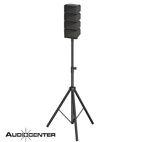 1x4 Box Array AUDİO CENTER - BUTTERFLY 4PRO 1x4'' LF 2x1'' HF 60 Watt Line Array Hoparlör