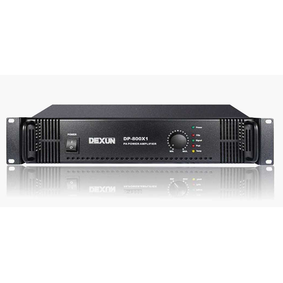 D 800X1 70/100V 800 Watt Power Amfi