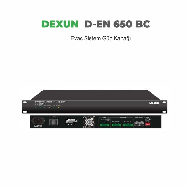 D-EN 650 BC Acil Anons Sistem Güç Kaynağı