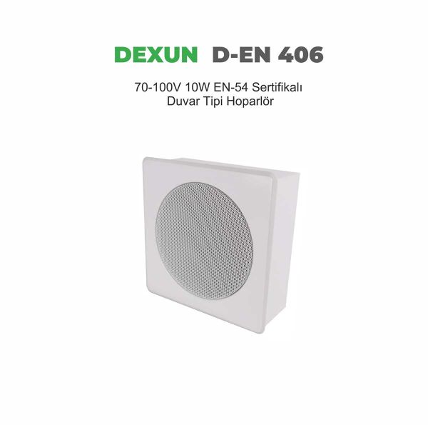 D-EN 406 5'' 10 Watt Sütun Hoparlör