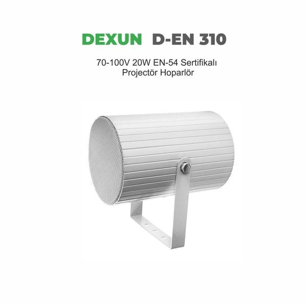 D-EN 310 70/100V 20 Watt Projektör Hoparlör