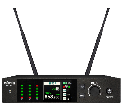 EU9700R UHF 600-690MHz Telsiz Receiver