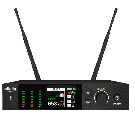 EU9700R UHF 600-690MHz Telsiz Receiver