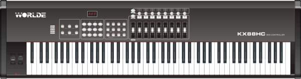 KX88HC 88 Tuş Midi Klavye