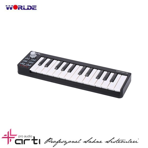 EASY KEY 25 Tuş Midi Klavye
