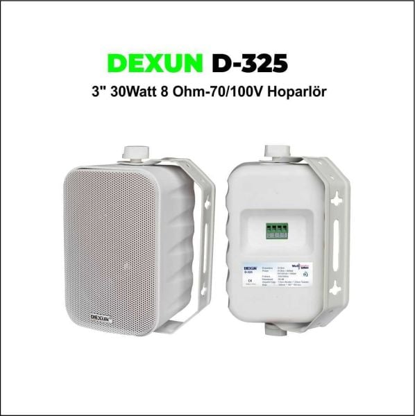 D-325 3'' 30 Watt Sütun Hoparlör
