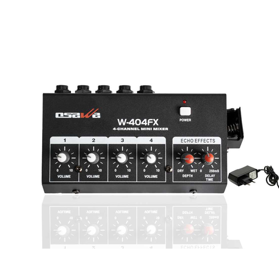 W-404 FX 4 Kanal Mini Mixer
