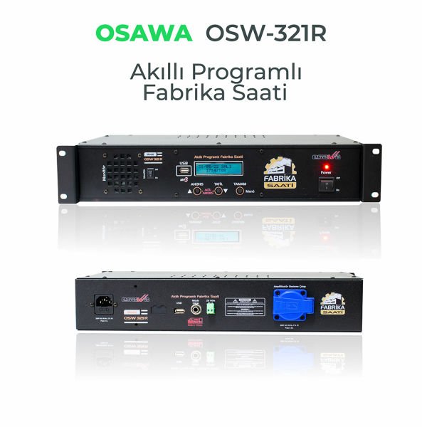 OSW 321R Rack Tipi MP3lü Fabrika Saati