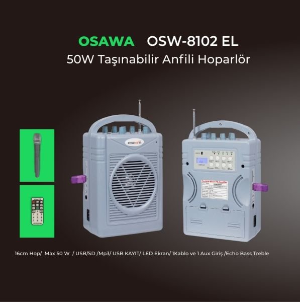 OSW 8102 EL Portatif Amfi