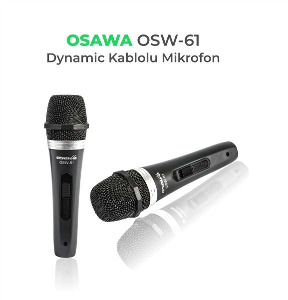 OSW 61 Kablolu Dinamik Mikrofon