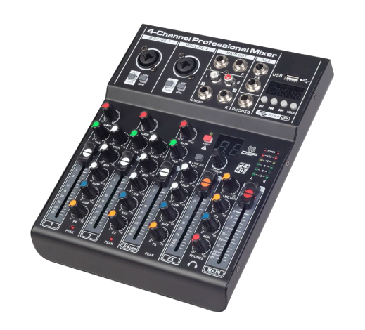 MX400 2 Mono + 1 Stereo Analog Mikser