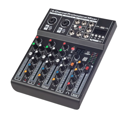 MX400 2 Mono + 1 Stereo Analog Mikser
