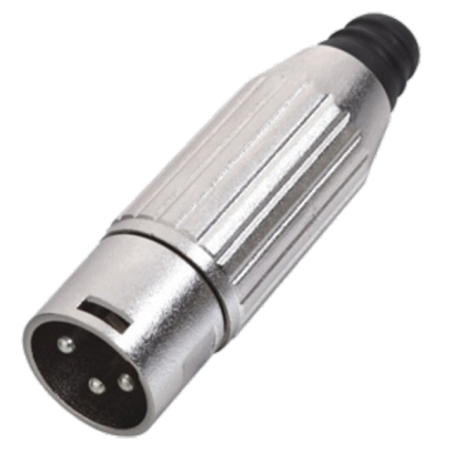 C028M 3 Pin XLR Erkek Konnektör
