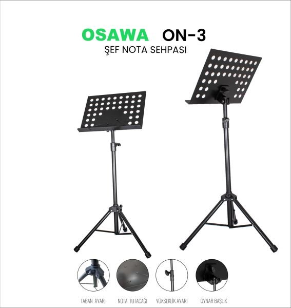 ON 3 Şef Nota Standı
