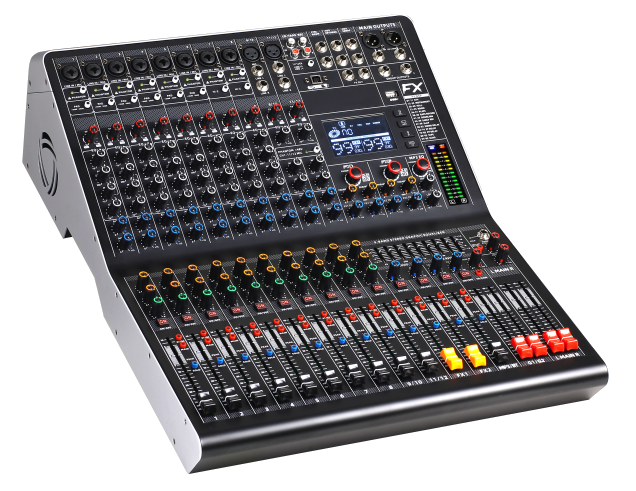 GTP1252FX 12 Kanal 1500 Watt Power Mikser