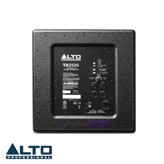 TX212S 1x12'' 900 Watt Aktif Subbass Hoparlör