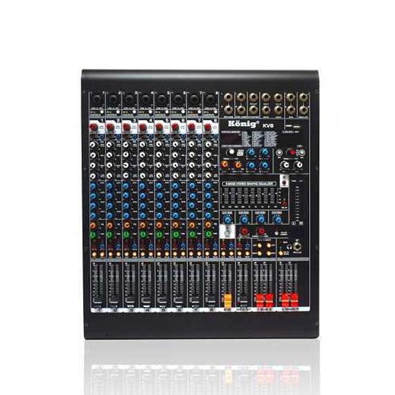 KB-8 8 Kanal Anolog Mixer