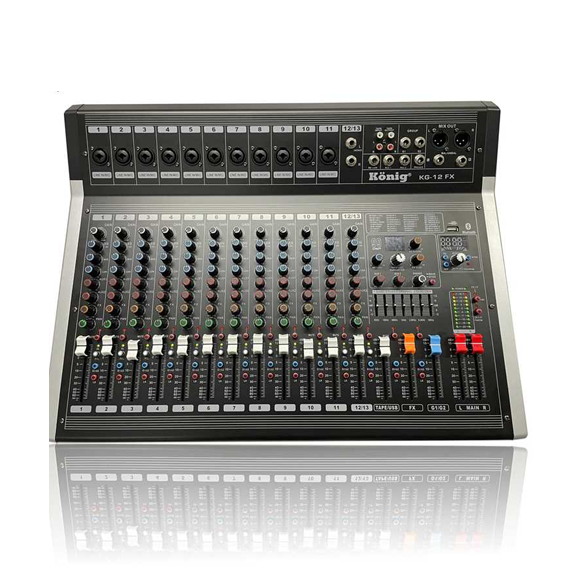 KG-12 FX DİAMOND 13 Kanal Anolog Mixer