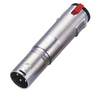 A019FM 6,35mm Kilitli Dişi Jak - 3P Dönüştürücü