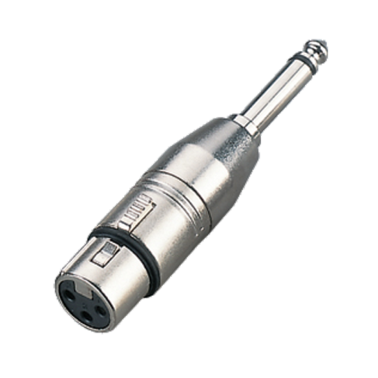 A014FM 3P XLR Dişi - 6,35mm Erkek Dönüştürücü
