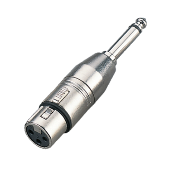 A014FM 3P XLR Dişi - 6,35mm Erkek Dönüştürücü