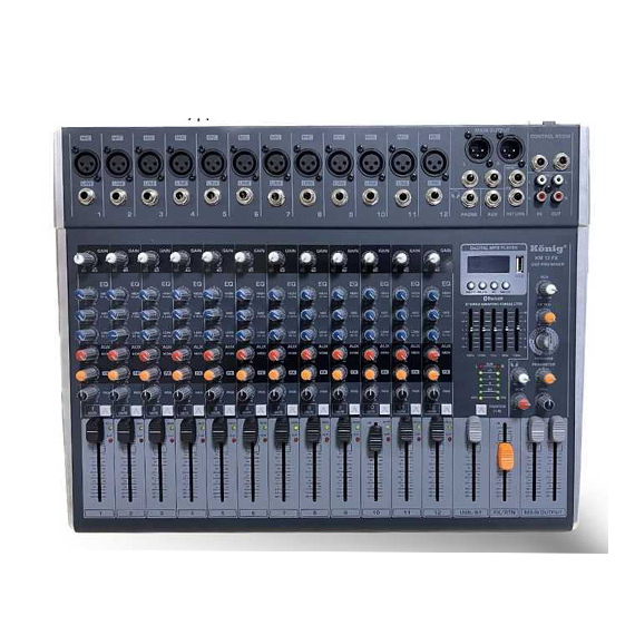 KM-12 FX DİAMOND 12 Kanal Anolog Mixer