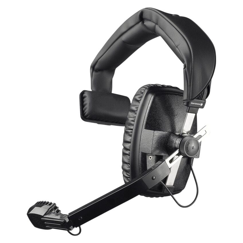 DT 108 200/400 Ohm Tek Kulaklı Mikrofonlu Yayın Kulaklığı