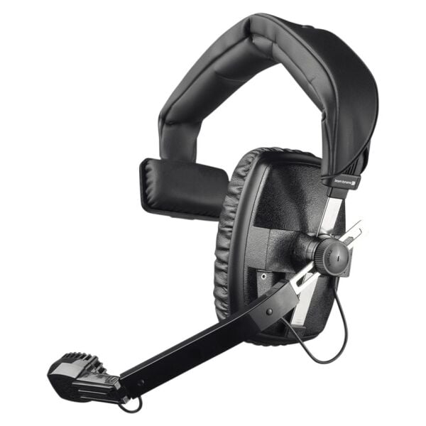 DT 108 200/400 Ohm Tek Kulaklı Mikrofonlu Yayın Kulaklığı