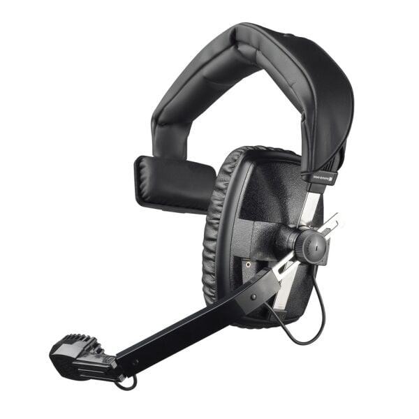 DT 108 200/400 Ohm Tek Kulaklı Mikrofonlu Yayın Kulaklığı