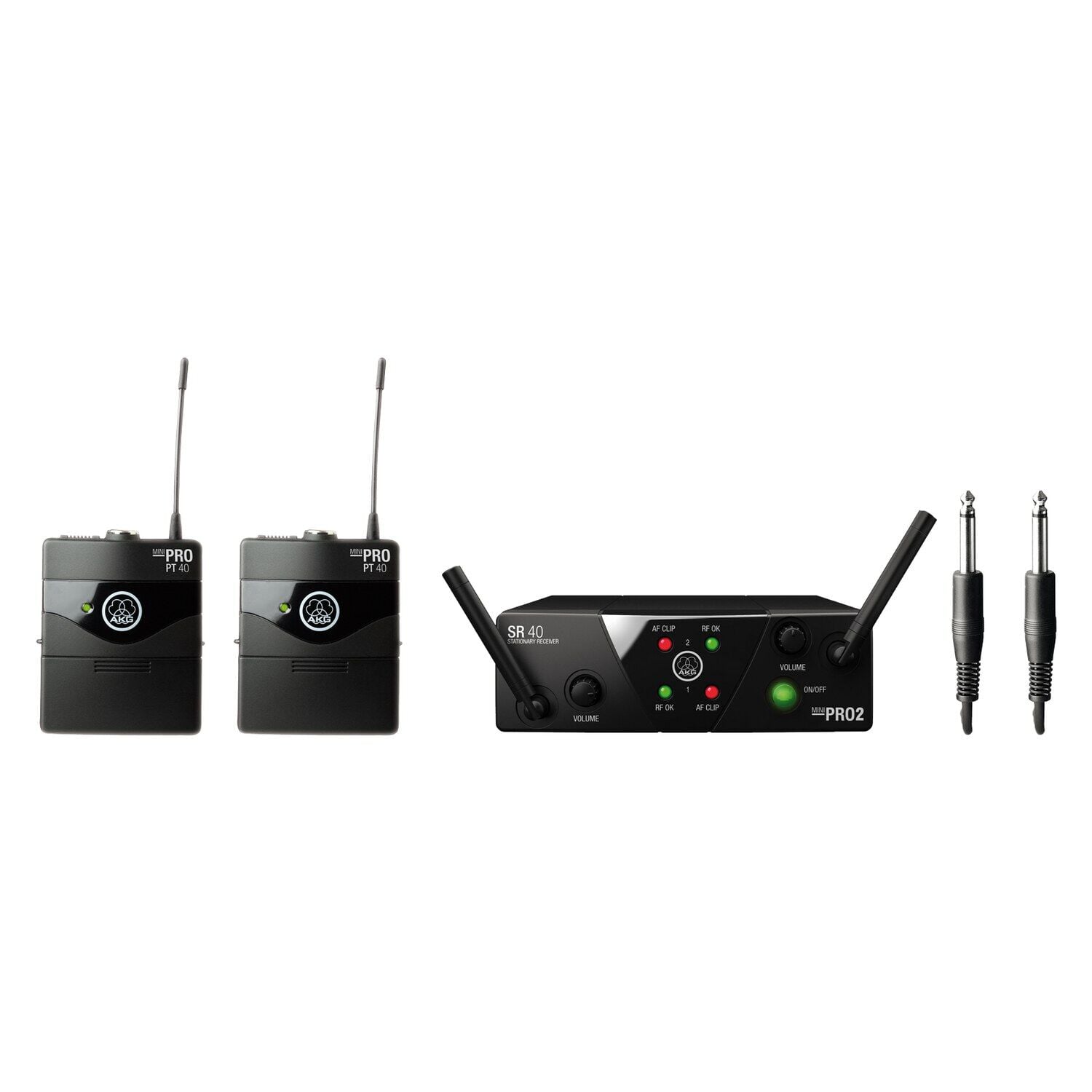 WMS40 Mini Dual Instrumental Set Kablosuz Enstrüman Mikrofon Sistemi
