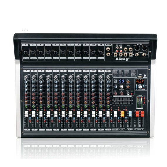 K-12 P700 FX DİAMOND 2x350 Watt 12 Kanal Power Mixer
