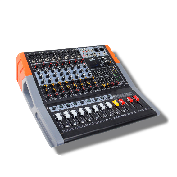 KRS-8 P1000 2x500 Watt 8 Kanal Power Mixer