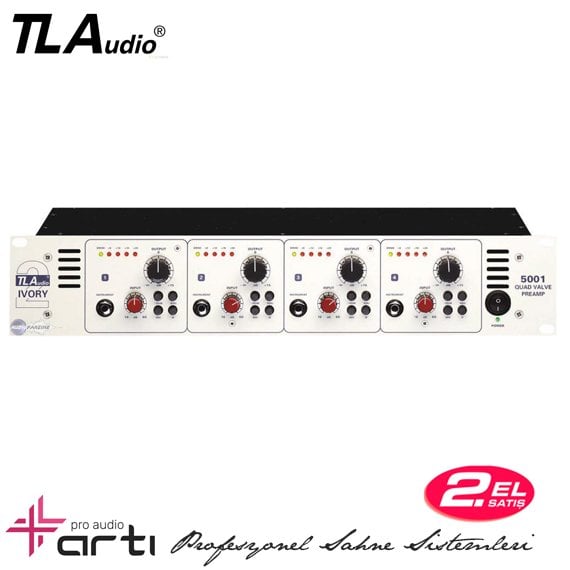 Ivory 5001 MK2 4 Channel Tube Mic Preamp (2.El)