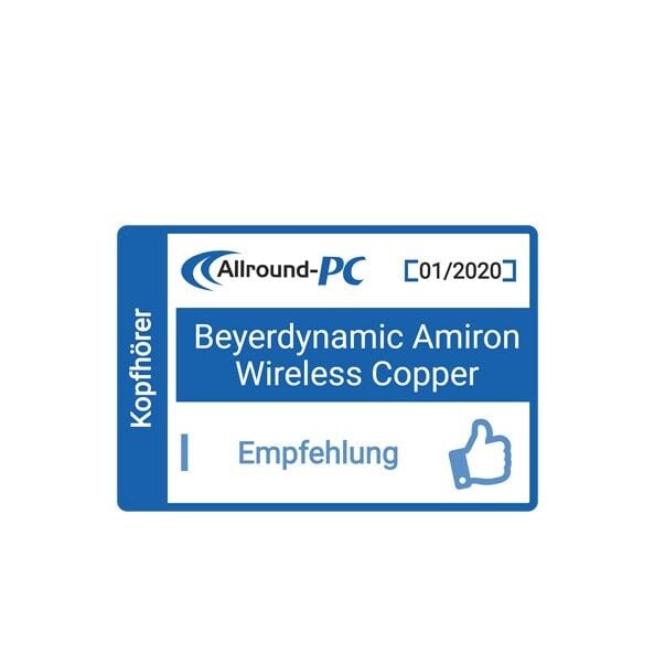 Amiron wireless copper Bluetooth Tesla Kulaklık