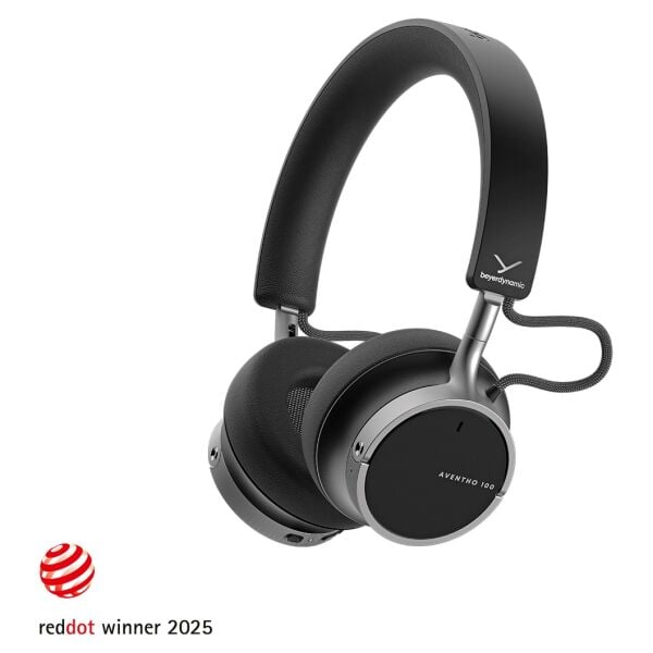 AVENTHO 100 Black Kablosuz ANC On-Ear Kulaklık