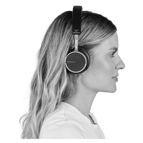 AVENTHO 100 Black Kablosuz ANC On-Ear Kulaklık