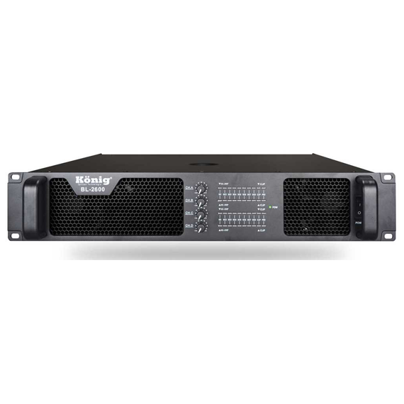 B2600 4x400 Watt Power Amfi