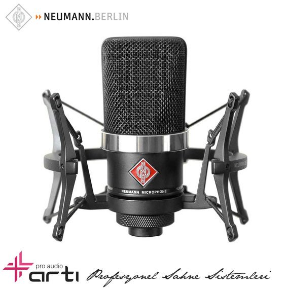 TLM102 BK STUDİO SET Geniş Diyafram Stüdyo Mikrofonu