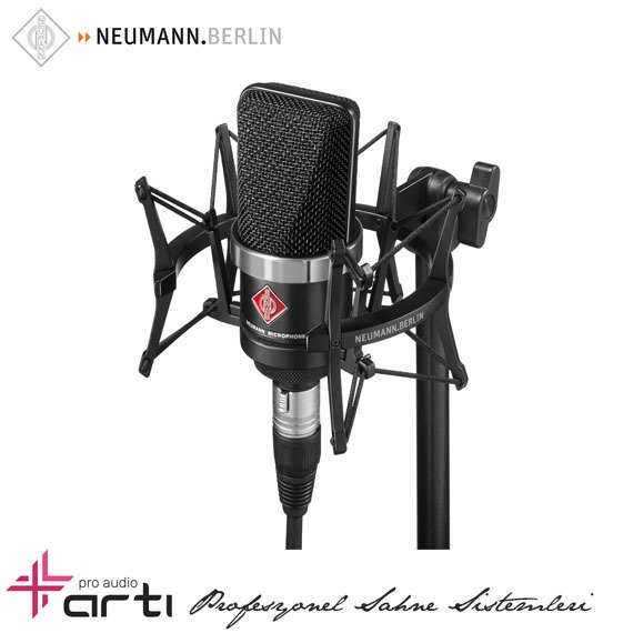 TLM102 BK STUDİO SET Geniş Diyafram Stüdyo Mikrofonu
