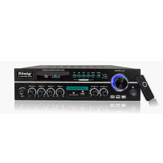 K166 2 Bölgeli 150 Watt 100V Trafolu Amfi