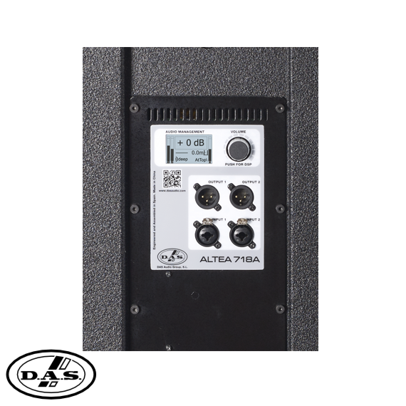 Altea 718A 1x18'' 600 Watt Aktif Subbass Hoparlör