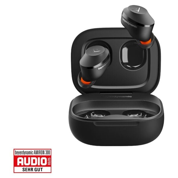 AMIRON 300 Black True Wireless ANC Kulak İçi Kulaklık
