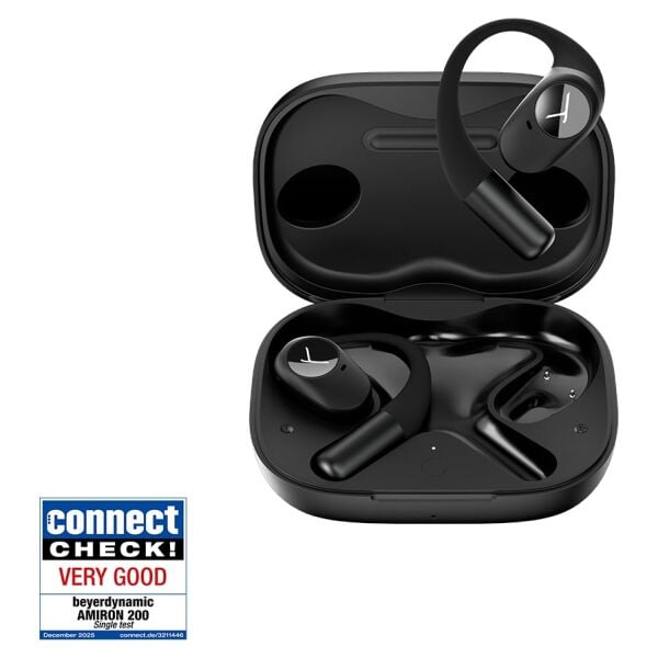 AMIRON 200 Black Açık True Wireless Kulaklık