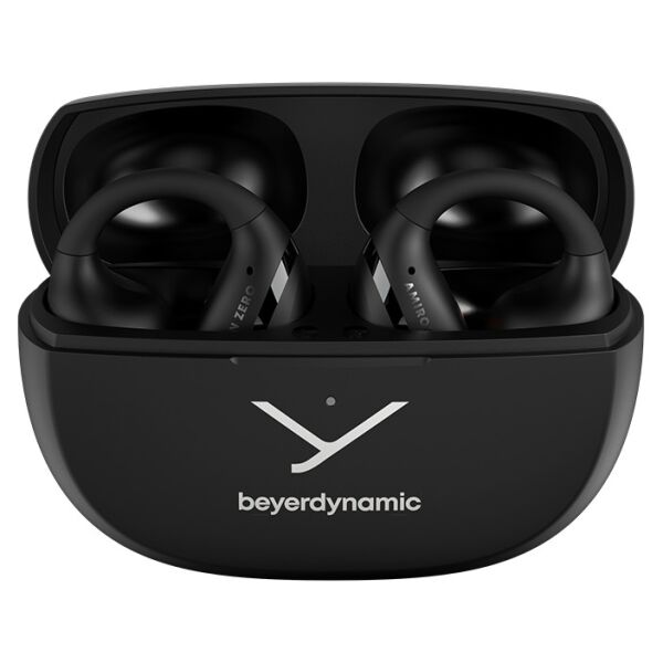AMIRON ZERO Black Open-Ear Klipsli Kablosuz Kulaklık