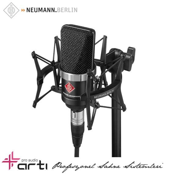 TLM 107 BK STUDIO SET Geniş Diyafram Stüdyo Mikrofonu